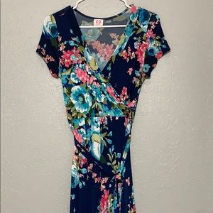Floral maxi dress